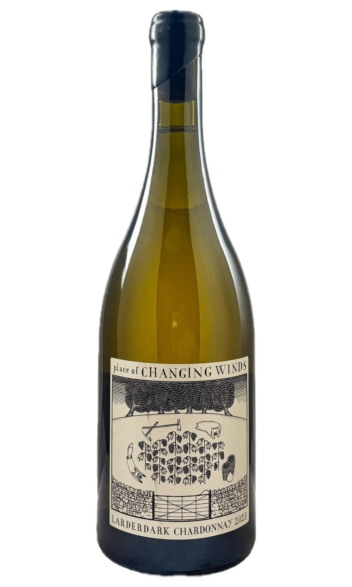 Bottle of Place of Changing Winds, Chardonnay "Larderdark", 2023 - White Wine - Flatiron Wines & Spirits - New York