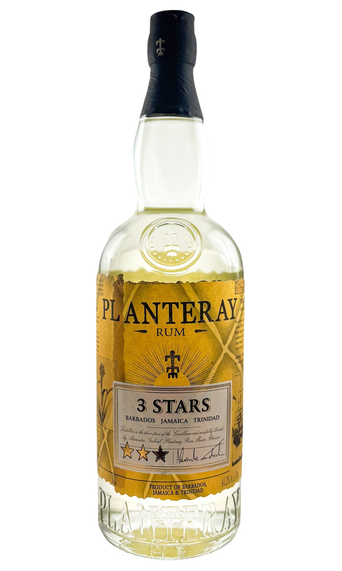 Bottle of Planteray Rum, 3 Stars White Rum (1L) - Spirit - Flatiron Wines & Spirits - New York