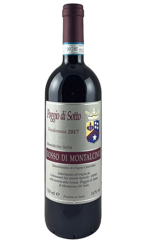 Bottle of Poggio di Sotto, Rosso di Montalcino, 2017 - Red Wine - Flatiron Wines & Spirits - New York