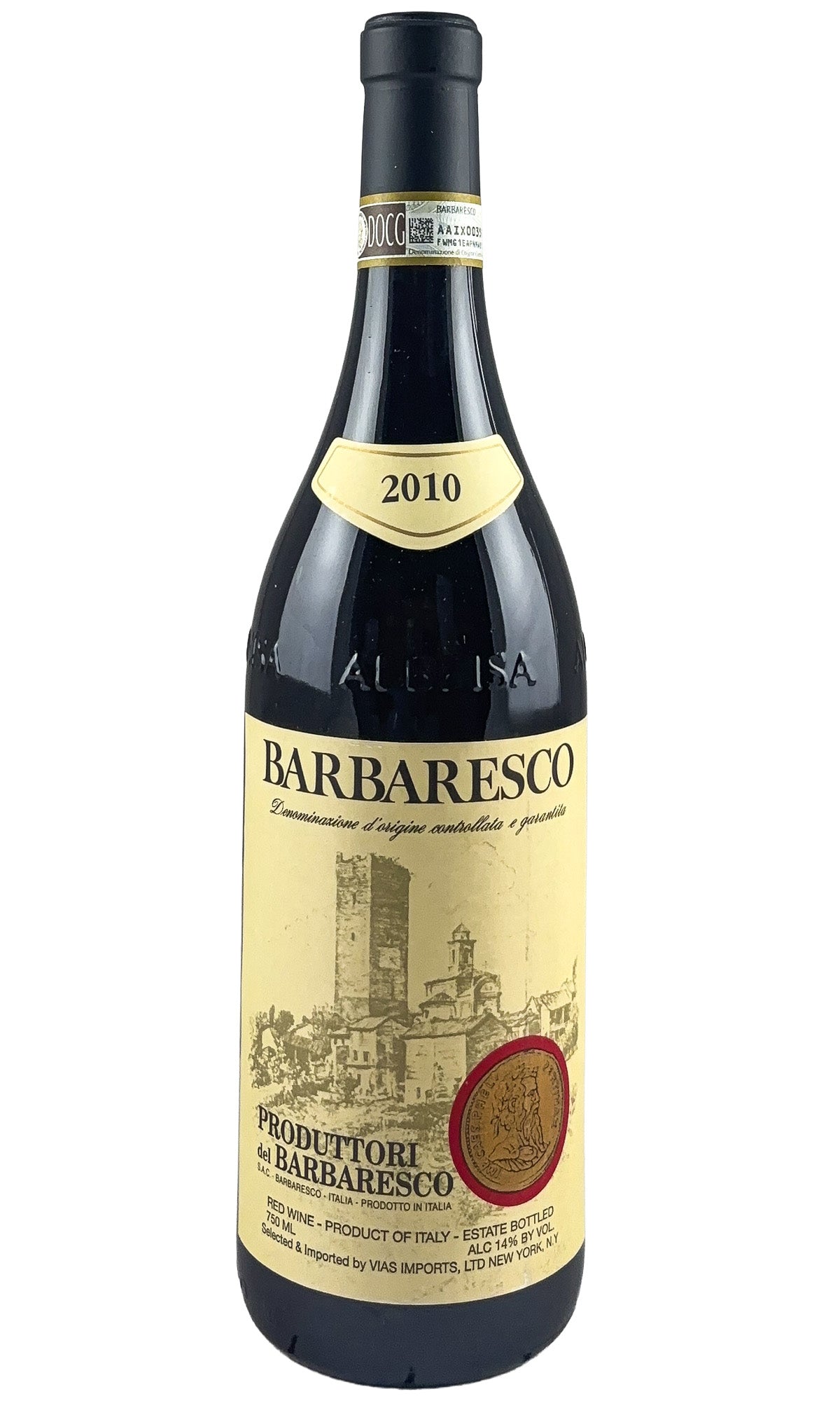 Bottle of Produttori del Barbaresco, Barbaresco, 2010 - Red Wine - Flatiron Wines & Spirits - New York