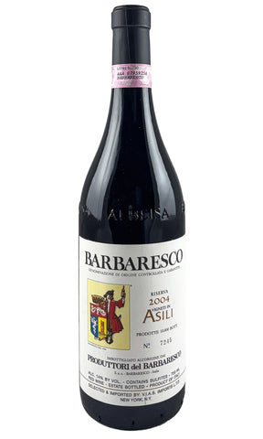 Bottle of Produttori del Barbaresco, Barbaresco Asili Riserva, 2004 - Red Wine - Flatiron Wines & Spirits - New York