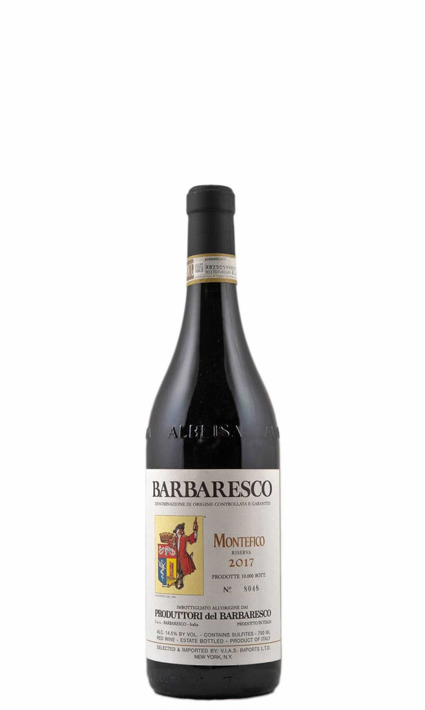 Bottle of Produttori del Barbaresco, Barbaresco Montefico Riserva, 2017 - Red Wine - Flatiron Wines & Spirits - New York