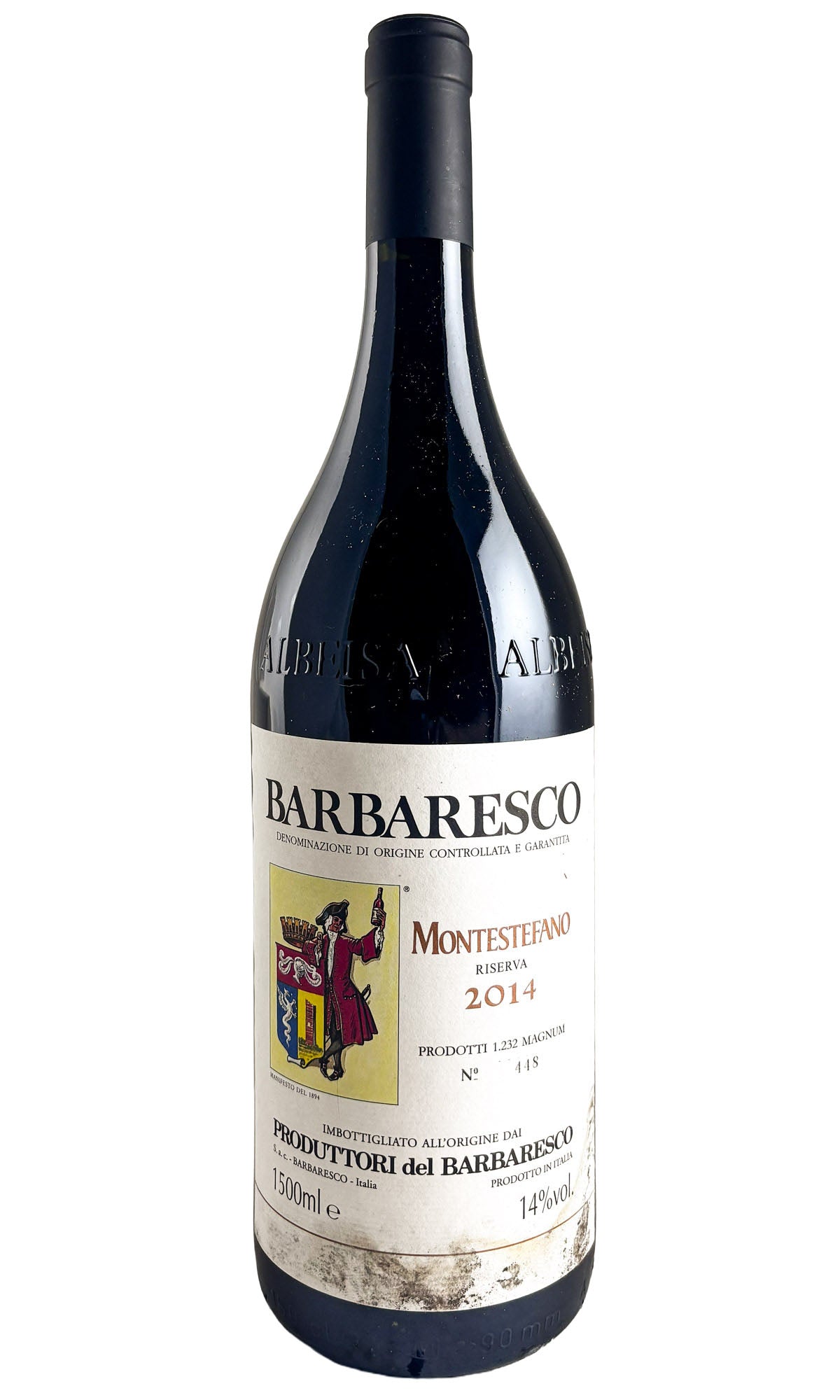 Bottle of Produttori del Barbaresco, Barbaresco Montestefano, 2014 (1.5L, Bin stained label) - Red Wine - Flatiron Wines & Spirits - New York