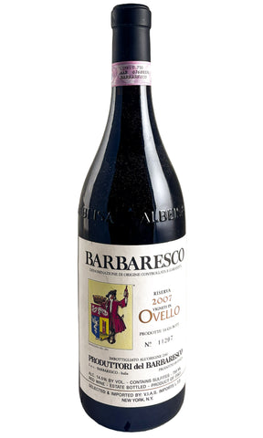 Bottle of Produttori del Barbaresco, Barbaresco Ovello, 2007 - Red Wine - Flatiron Wines & Spirits - New York