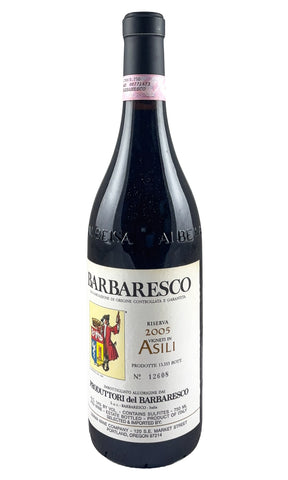 Bottle of Produttori del Barbaresco, Barbaresco Riserva Asili, 2005 - Red Wine - Flatiron Wines & Spirits - New York