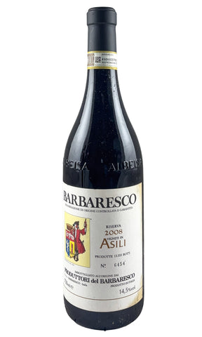Bottle of Produttori del Barbaresco, Barbaresco Riserva Asili, 2008 - Red Wine - Flatiron Wines & Spirits - New York