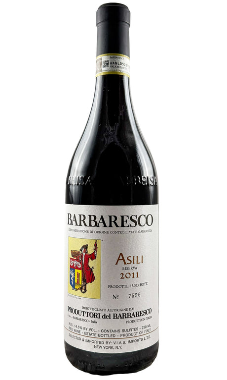 Bottle of Produttori del Barbaresco, Barbaresco Riserva Asili, 2011 - Red Wine - Flatiron Wines & Spirits - New York