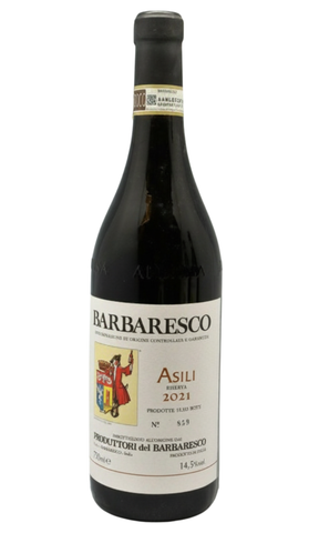 Bottle of Produttori del Barbaresco, Barbaresco Riserva "Asili", 2021 - Red Wine - Flatiron Wines & Spirits - New York