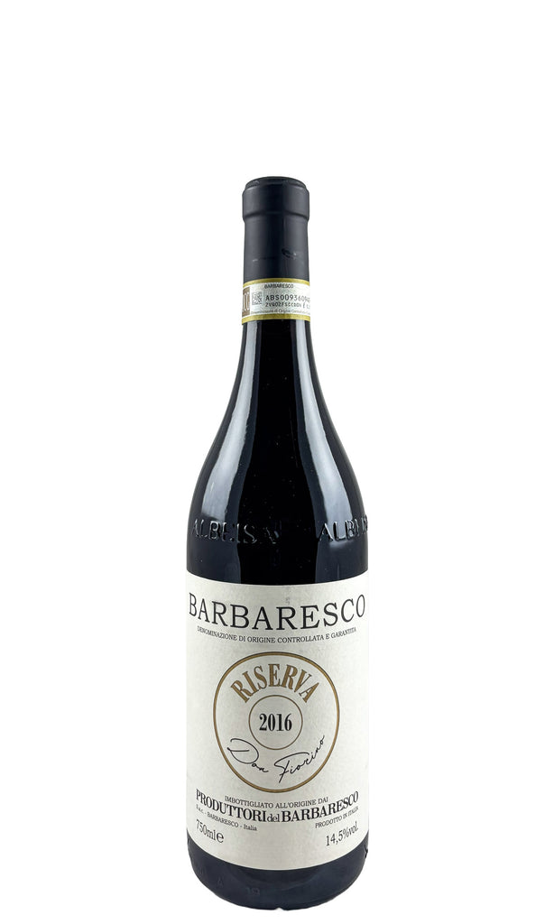 Bottle of Produttori del Barbaresco, Barbaresco Riserva Don Fiorino, 2016 - Red Wine - Flatiron Wines & Spirits - New York