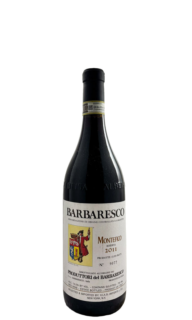 Bottle of Produttori del Barbaresco, Barbaresco Riserva Montefico, 2011 - Red Wine - Flatiron Wines & Spirits - New York