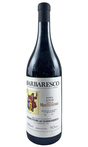 Bottle of Produttori del Barbaresco, Barbaresco Riserva Montestefano, 2008 (1.5L) - Red Wine - Flatiron Wines & Spirits - New York