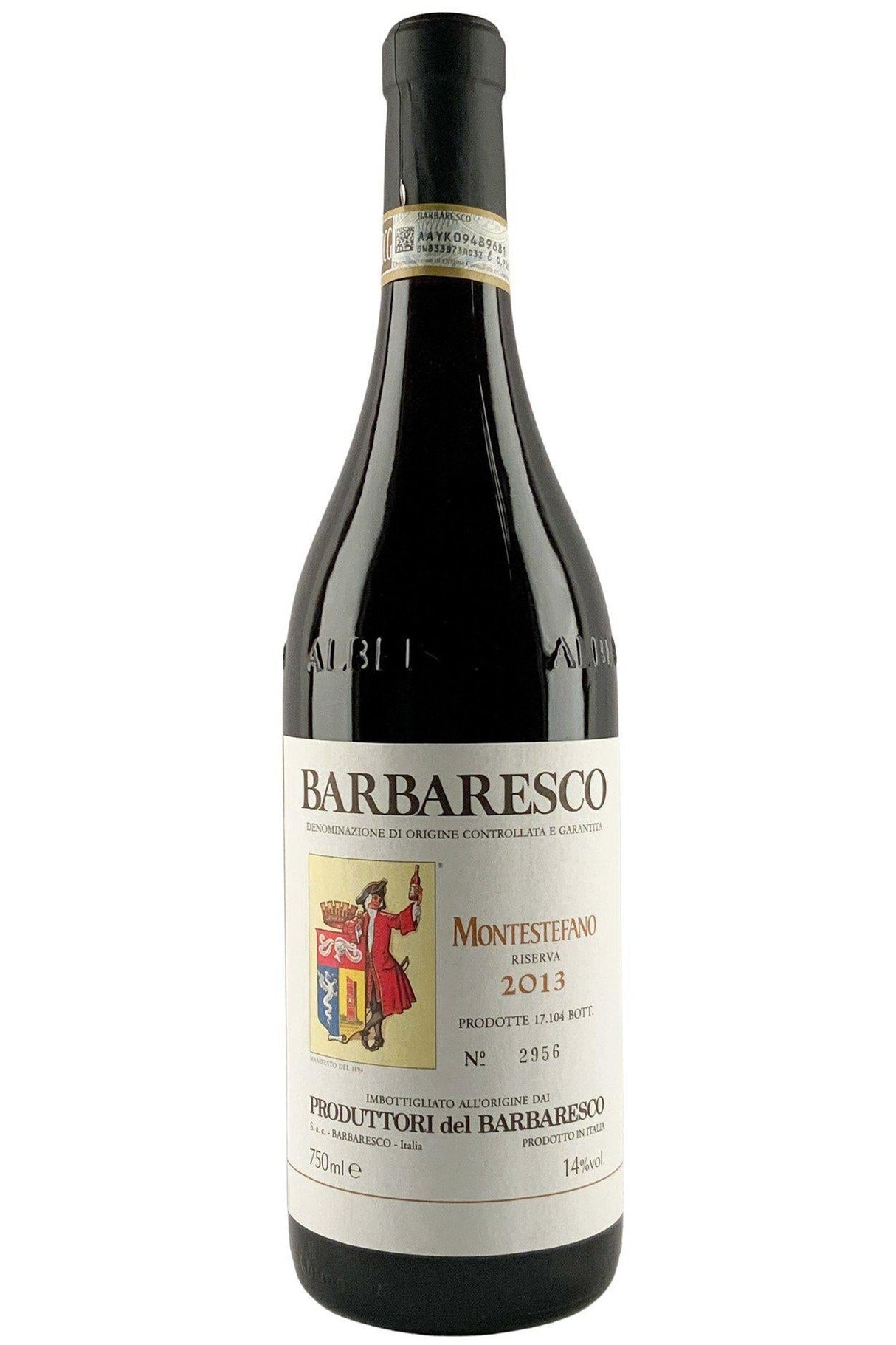 Bottle of Produttori del Barbaresco, Barbaresco Riserva Montestefano, 2013 - Red Wine - Flatiron Wines & Spirits - New York