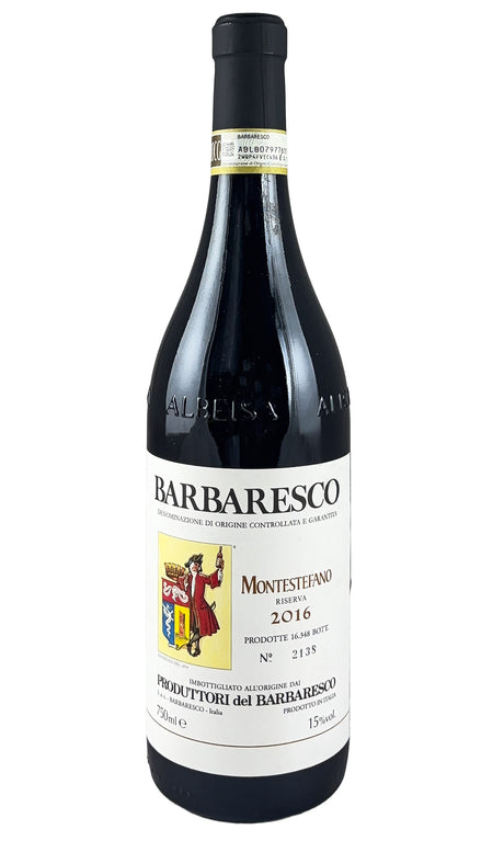Bottle of Produttori del Barbaresco, Barbaresco Riserva Montestefano, 2016 - Red Wine - Flatiron Wines & Spirits - New York