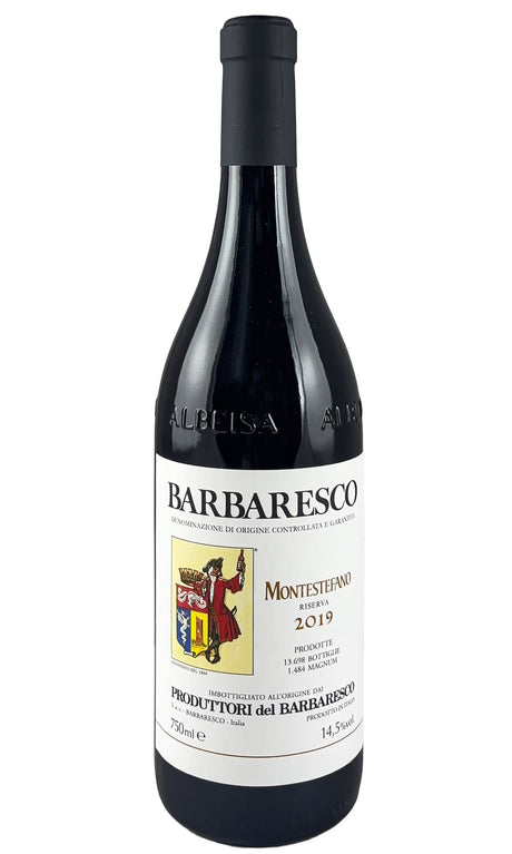 Bottle of Produttori del Barbaresco, Barbaresco Riserva Montestefano, 2019 - Red Wine - Flatiron Wines & Spirits - New York