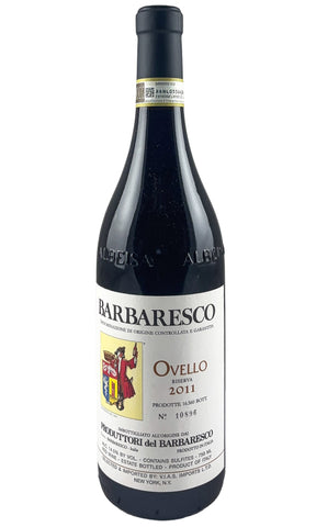 Bottle of Produttori del Barbaresco, Barbaresco Riserva Ovello, 2011 - Red Wine - Flatiron Wines & Spirits - New York