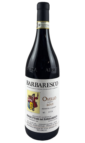 Bottle of Produttori del Barbaresco, Barbaresco Riserva Ovello, 2013 - Red Wine - Flatiron Wines & Spirits - New York
