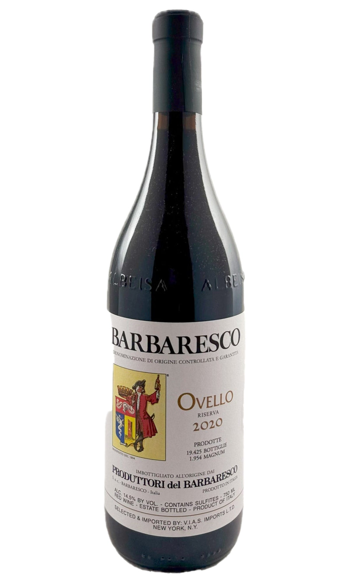Bottle of Produttori del Barbaresco, Barbaresco Riserva “Ovello”, 2020 - Red Wine - Flatiron Wines & Spirits - New York