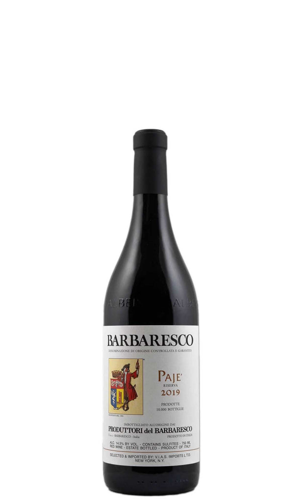 Bottle of Produttori del Barbaresco, Barbaresco Riserva Paje, 2019 - Red Wine - Flatiron Wines & Spirits - New York