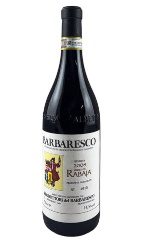 Bottle of Produttori del Barbaresco, Barbaresco Riserva Rabaja, 2008 - Red Wine - Flatiron Wines & Spirits - New York