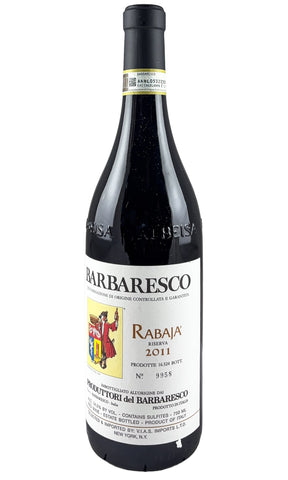Bottle of Produttori del Barbaresco, Barbaresco Riserva Rabaja, 2011 - Red Wine - Flatiron Wines & Spirits - New York