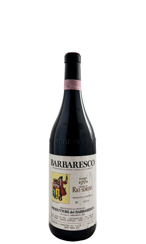 Bottle of Produttori del Barbaresco, Barbaresco Riserva Rio Sordo, 1996 - Red Wine - Flatiron Wines & Spirits - New York