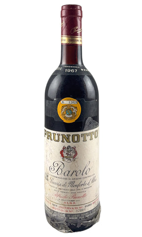 Bottle of Prunotto, Barolo Bussia di Monforte d'Alba Riserva, 1967 - Red Wine - Flatiron Wines & Spirits - New York