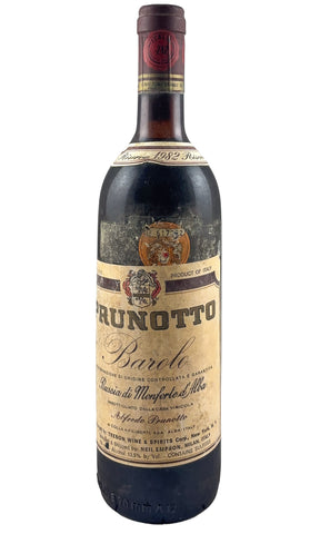 Bottle of Prunotto, Barolo Bussia di Monforte d'Alba Riserva, 1982 - Red Wine - Flatiron Wines & Spirits - New York