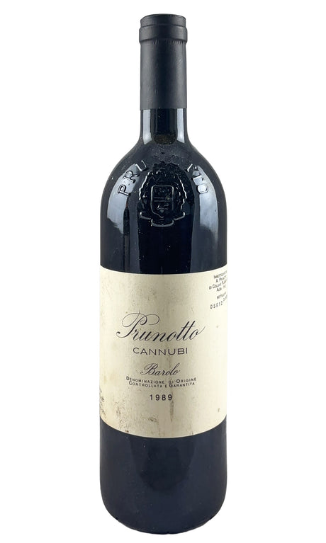 Bottle of Prunotto, Barolo Cannubi, 1989 - Red Wine - Flatiron Wines & Spirits - New York