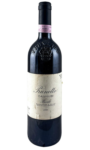 Bottle of Prunotto, Barolo Cannubi, 1996 (Bin-soiled label) - Red Wine - Flatiron Wines & Spirits - New York