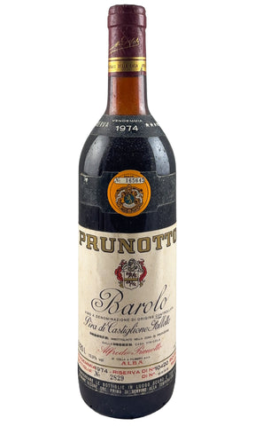 Bottle of Prunotto, Barolo Pira Riserva, 1974 - Red Wine - Flatiron Wines & Spirits - New York
