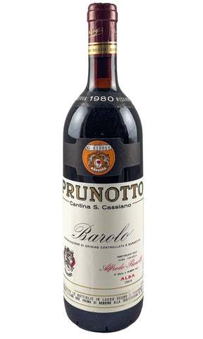 Bottle of Prunotto, Barolo Riserva, 1980 - Red Wine - Flatiron Wines & Spirits - New York