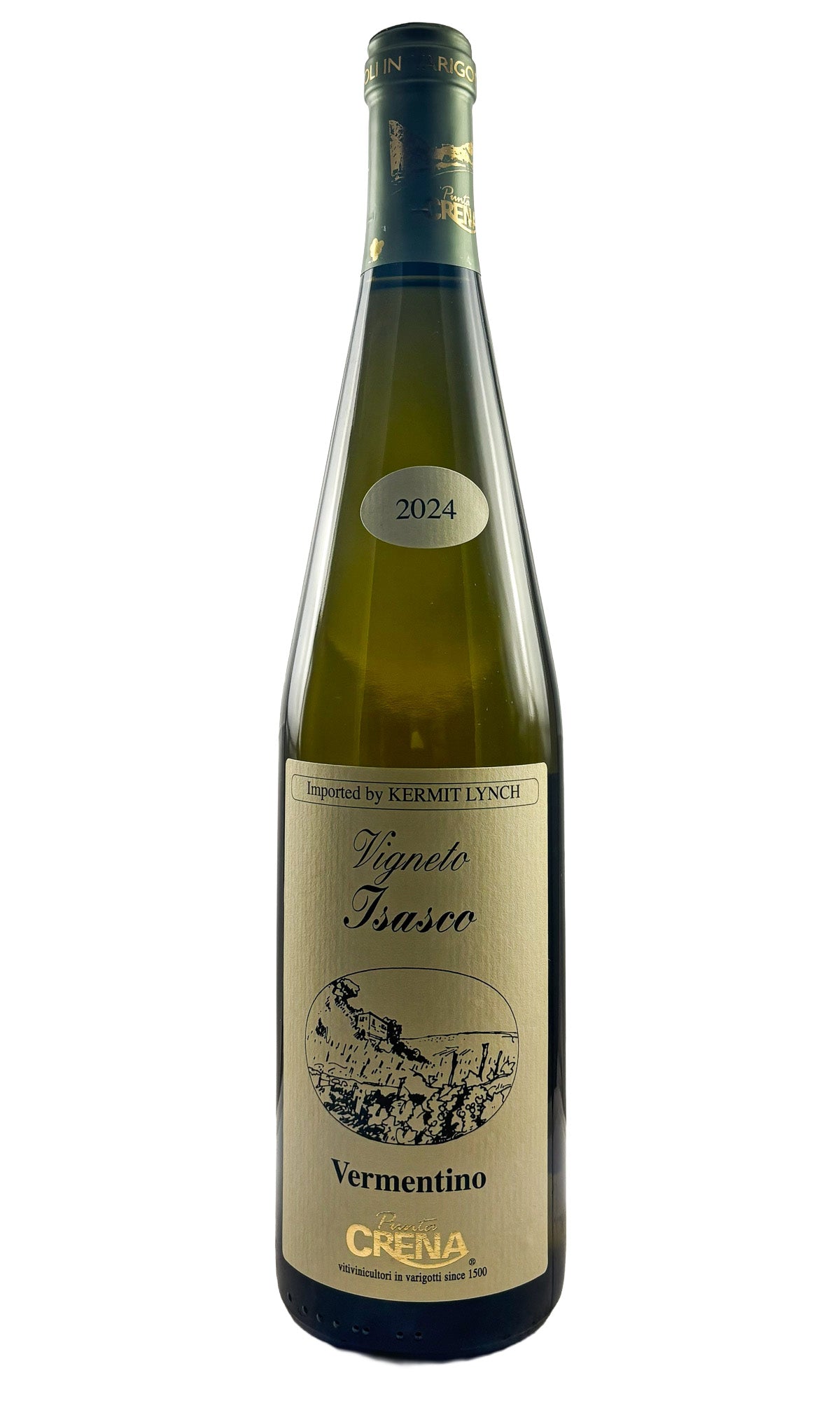 Bottle of Punta Crena, Riviera Ligure di Ponente "Vermentino", 2024 - White Wine - Flatiron Wines & Spirits - New York