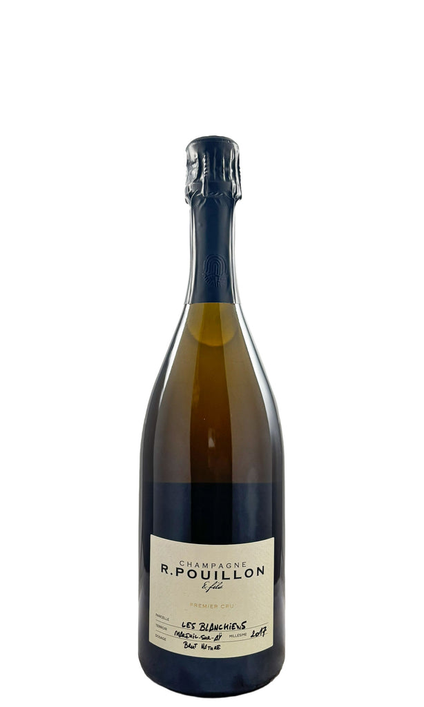 Bottle of R Pouillon et Fils, Les Blanchiens Champagne Brut-Nature, 2017 - Sparkling Wine - Flatiron Wines & Spirits - New York