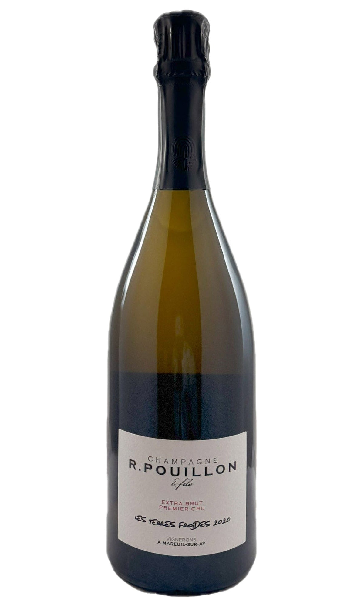 Bottle of R Pouillon et Fils, Les Terres Froides Champagne Blanc De Blancs Extra-Brut, 2020 - Sparkling Wine - Flatiron Wines & Spirits - New York