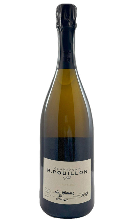 Bottle of R Pouillon et Fils, Les Valnons Champagne Blanc de Blancs Extra-Brut, 2017 - Sparkling Wine - Flatiron Wines & Spirits - New York