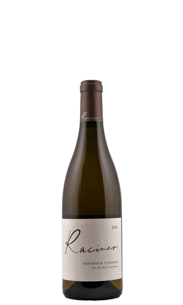 Bottle of Racines, Chardonnay Bentrock Santa Rita Hills, 2021 - White Wine - Flatiron Wines & Spirits - New York