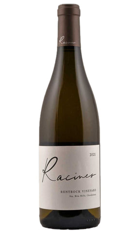 Bottle of Racines, Chardonnay Bentrock Santa Rita Hills, 2021 - White Wine - Flatiron Wines & Spirits - New York