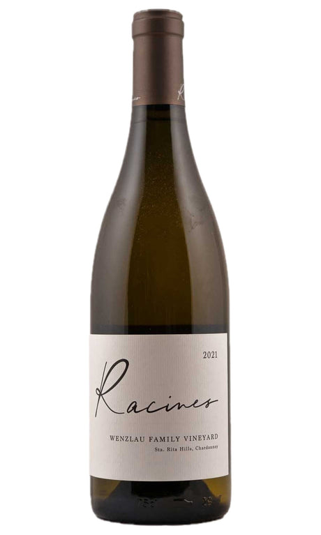 Bottle of Racines, Chardonnay Wenzlau Family Santa Rita Hills, 2021 - White Wine - Flatiron Wines & Spirits - New York