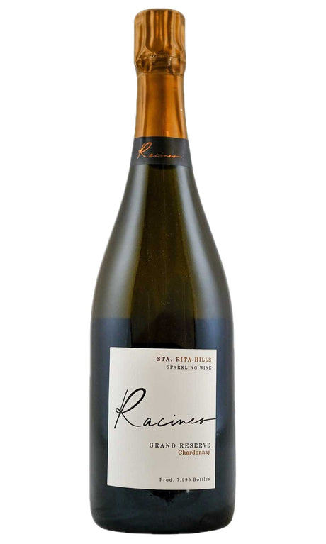 Bottle of Racines, Sparkling Wine Chardonnay Grand Reserve Sta. Rita Hills, NV - Sparkling Wine - Flatiron Wines & Spirits - New York