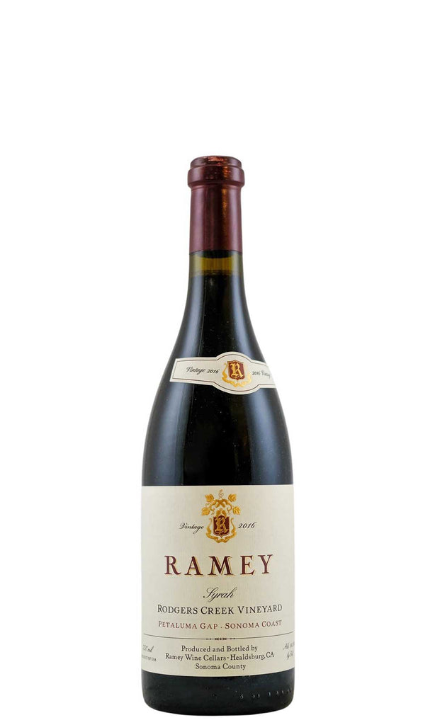 Bottle of Ramey Cellars, Syrah Rodgers Creek Vineyard Sonoma Coast, 2016 - Red Wine - Flatiron Wines & Spirits - New York