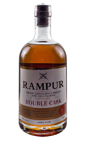 Bottle of Rampur, Indian Single Malt Whisky Double Cask - - Flatiron Wines & Spirits - New York