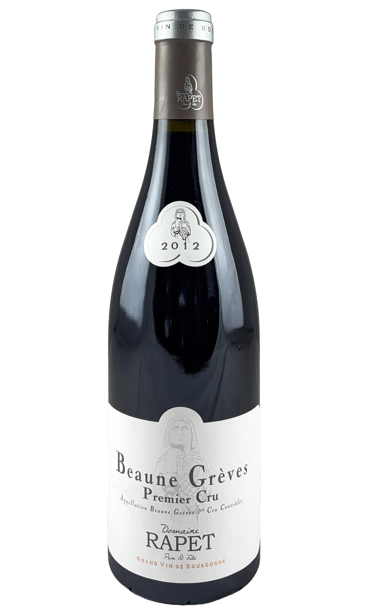 Bottle of Rapet, Beaune 1er Cru Les Greves, 2012 - Red Wine - Flatiron Wines & Spirits - New York