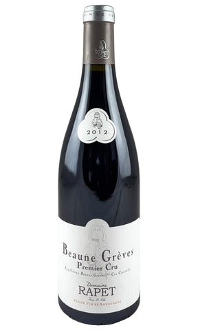 Bottle of Rapet, Beaune 1er Cru Les Greves, 2012 - Red Wine - Flatiron Wines & Spirits - New York