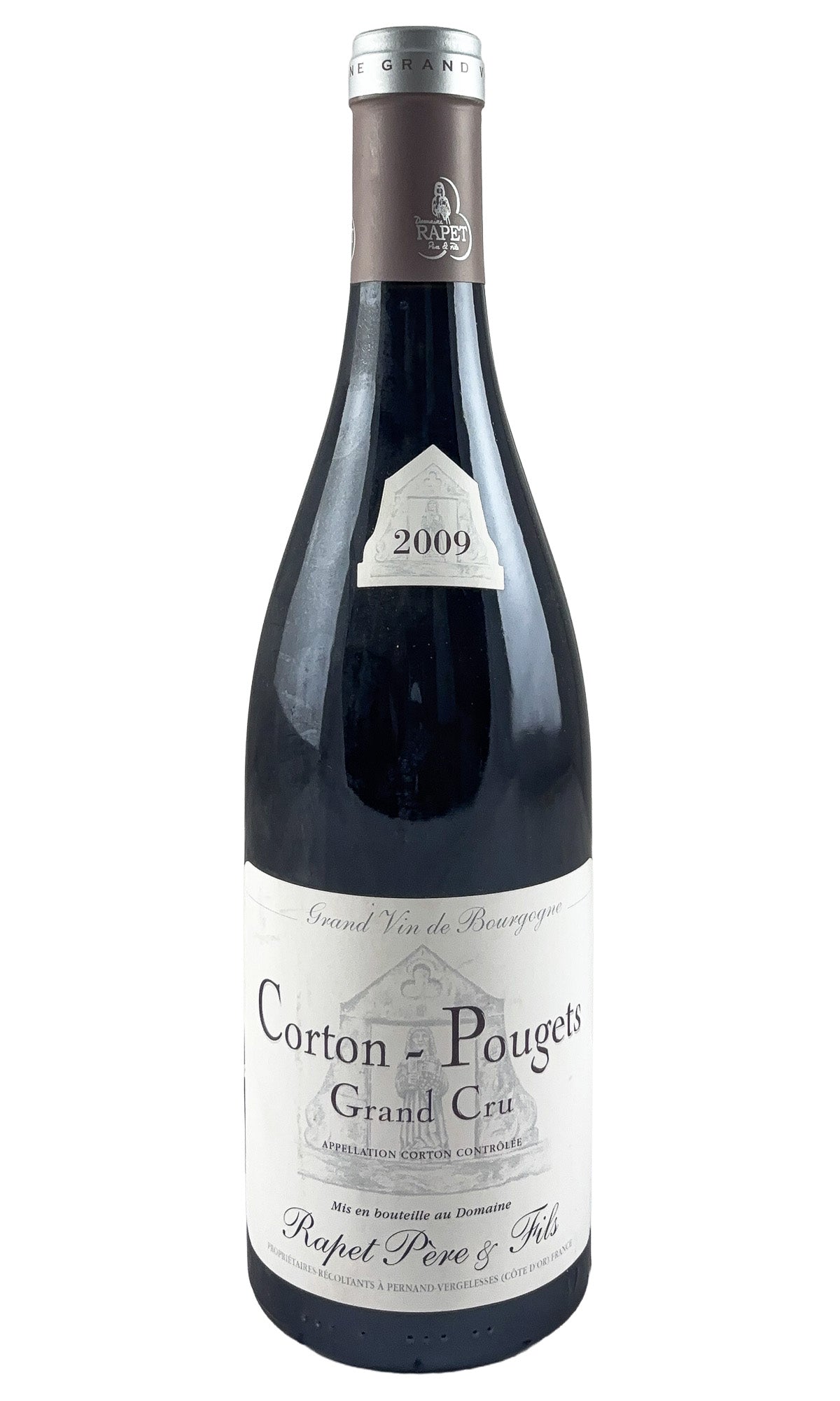 Bottle of Rapet, Corton Pougets Grand Cru, 2009 - Red Wine - Flatiron Wines & Spirits - New York