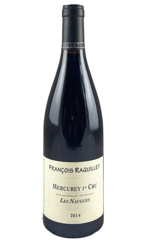 Bottle of Raquillet, Mercurey 1er Cru Les Naugues, 2014 - Red Wine - Flatiron Wines & Spirits - New York