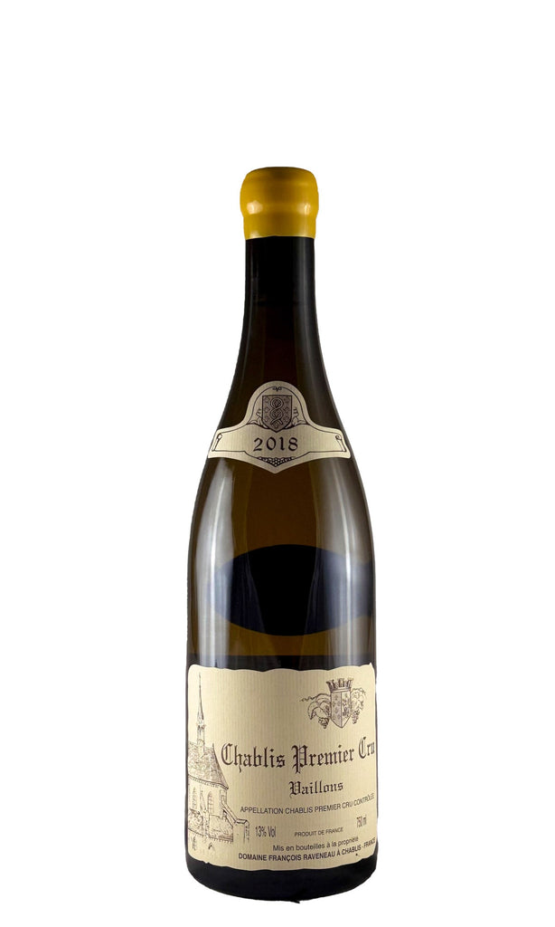 Bottle of Raveneau, Chablis 1er Cru Vaillons, 2018 - White Wine - Flatiron Wines & Spirits - New York