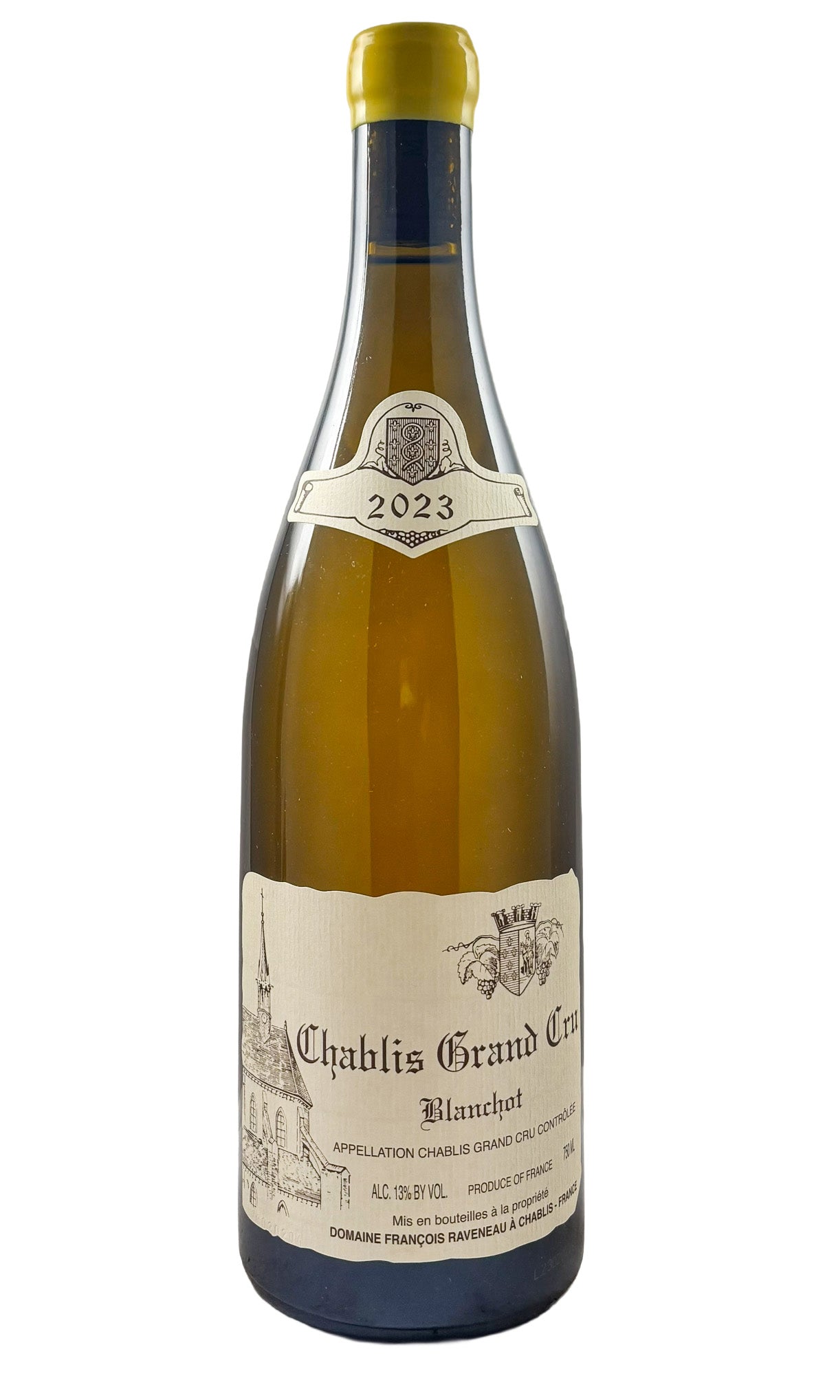 Bottle of Raveneau, Chablis Grand Cru Blanchots, 2023 - White Wine - Flatiron Wines & Spirits - New York