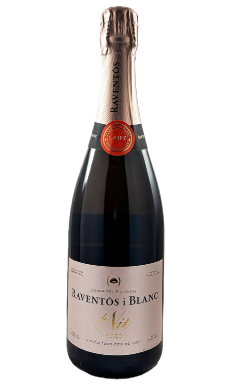 Bottle of Raventos i Blanc, Conca del Riu Rose de Nit, 2023 - Sparkling Wine - Flatiron Wines & Spirits - New York