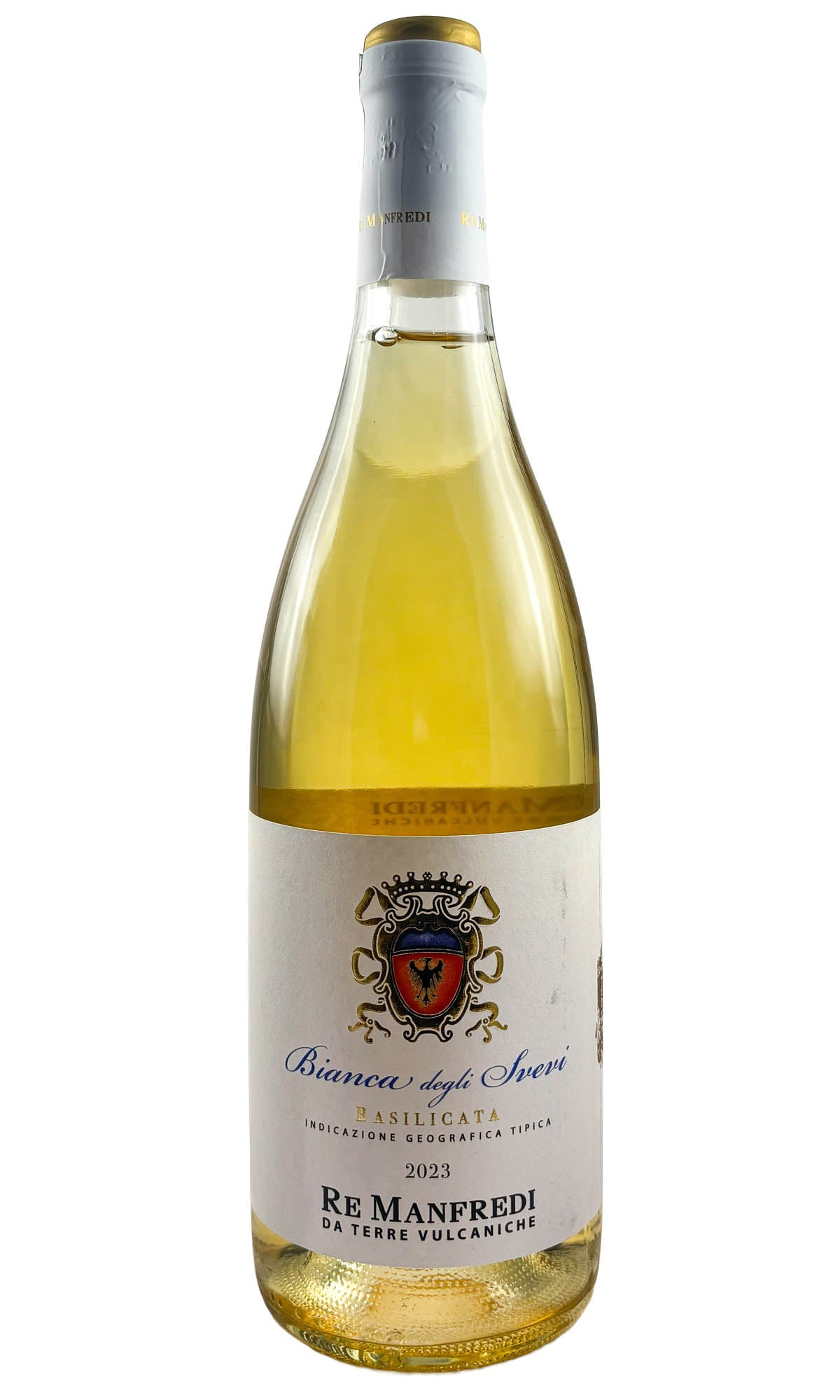Bottle of Re Manfredi, Basilicata Bianco "Bianca degli Svevi", 2023 [Pre-Arrival ETA 7/9] - White Wine - Flatiron Wines & Spirits - New York