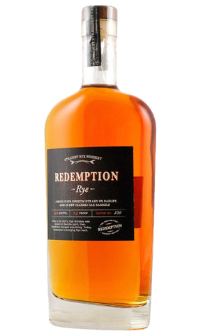 Bottle of Redemption, Rye - Spirit - Flatiron Wines & Spirits - New York